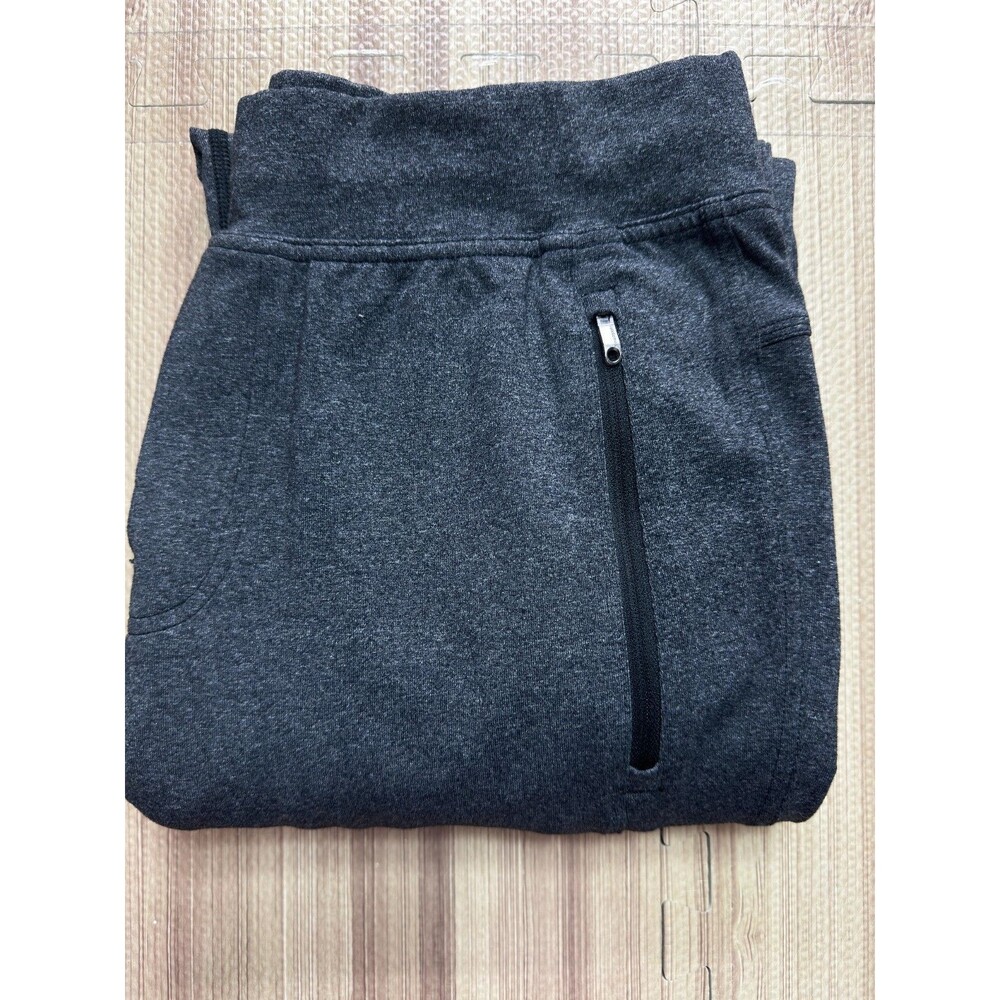 Lululemon Kung Fu Pants Men’s Medium 36" Inseam Tall Charcoal Luon Zip Pockets